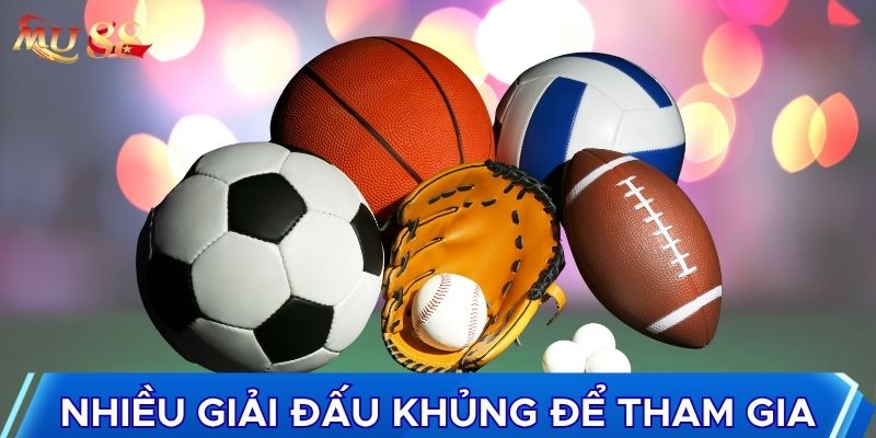 Nhiều giải đấu khủng để tham gia